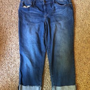 Women’s cuffed jeans